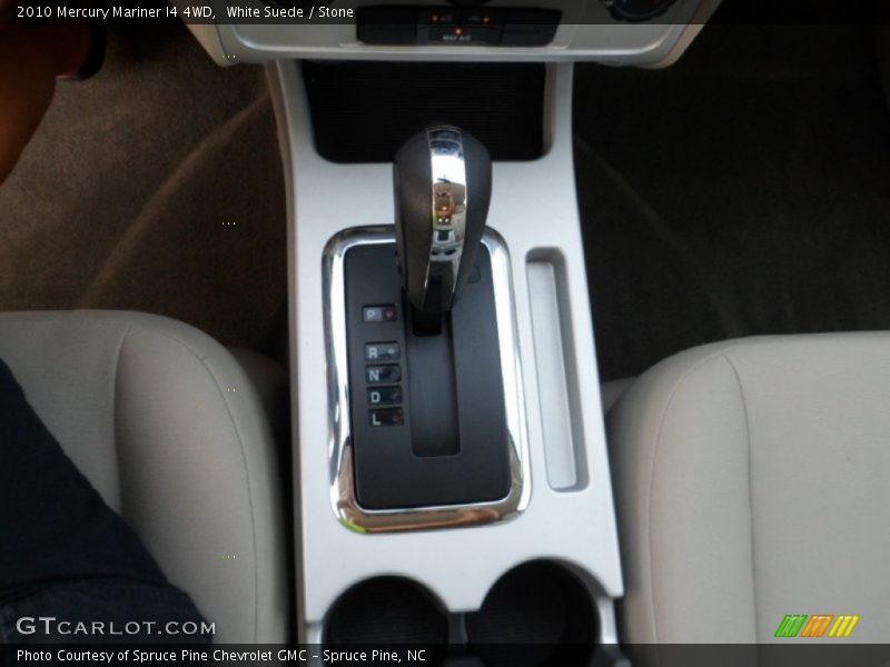 White Suede / Stone 2010 Mercury Mariner I4 4WD