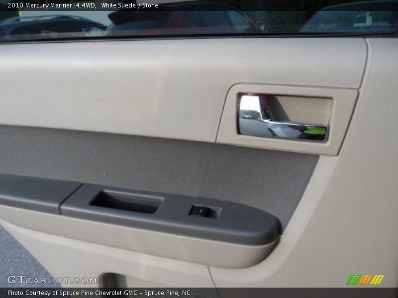 White Suede / Stone 2010 Mercury Mariner I4 4WD