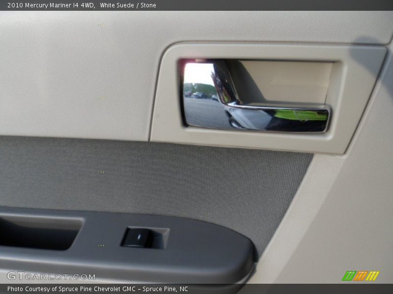 White Suede / Stone 2010 Mercury Mariner I4 4WD