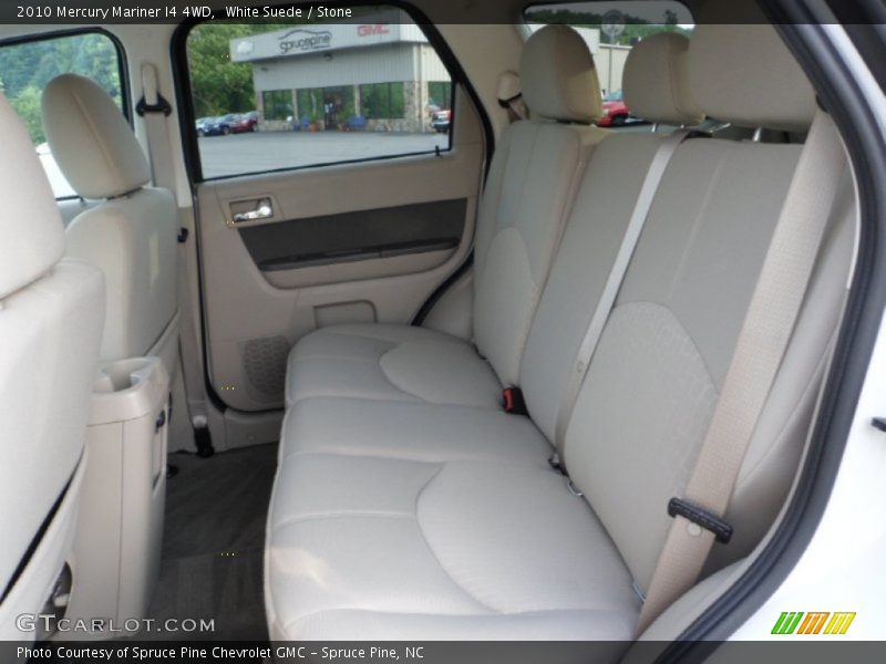 White Suede / Stone 2010 Mercury Mariner I4 4WD