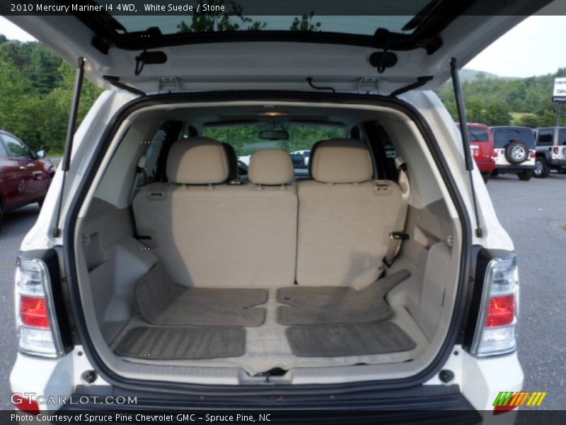 White Suede / Stone 2010 Mercury Mariner I4 4WD