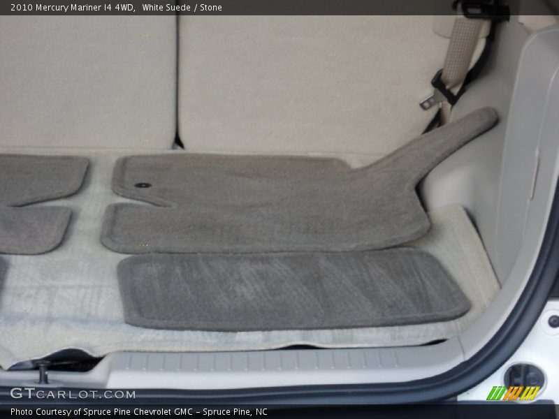 White Suede / Stone 2010 Mercury Mariner I4 4WD