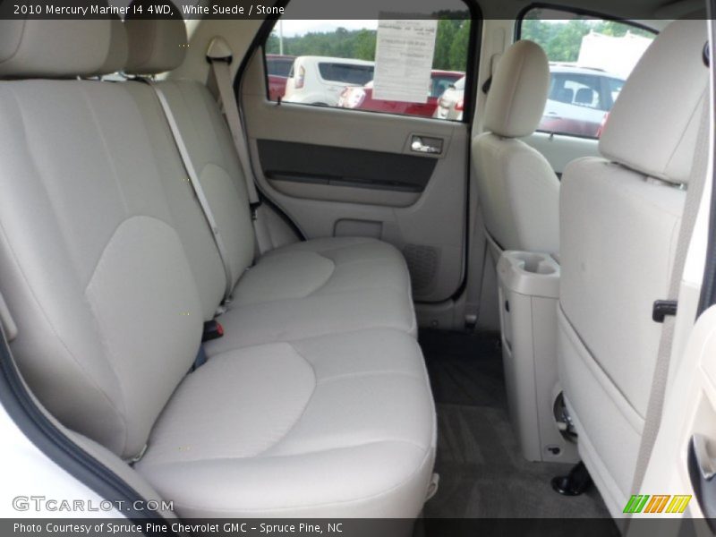White Suede / Stone 2010 Mercury Mariner I4 4WD