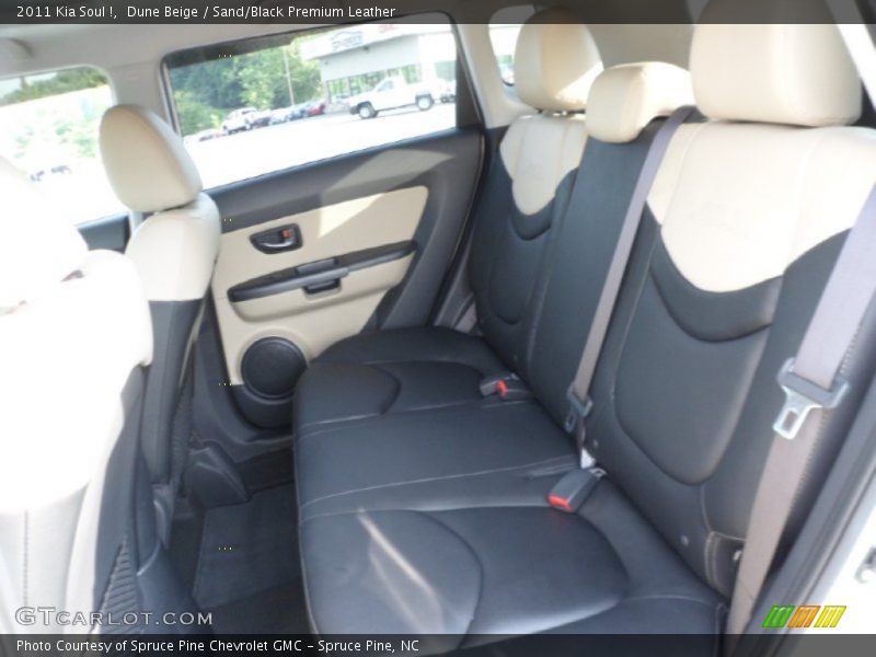  2011 Soul ! Sand/Black Premium Leather Interior