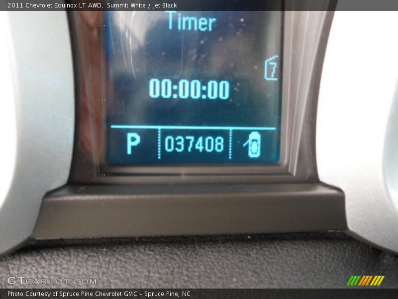 Summit White / Jet Black 2011 Chevrolet Equinox LT AWD