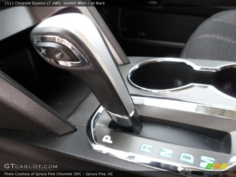Summit White / Jet Black 2011 Chevrolet Equinox LT AWD