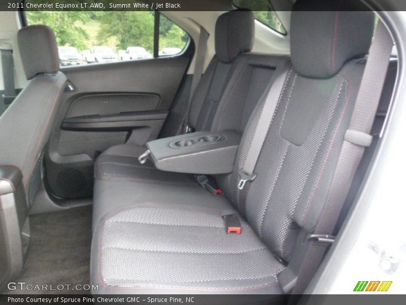 Summit White / Jet Black 2011 Chevrolet Equinox LT AWD
