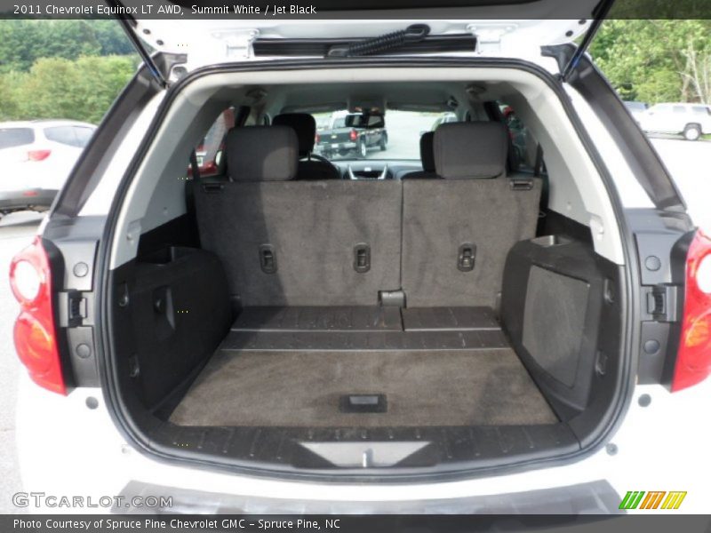 Summit White / Jet Black 2011 Chevrolet Equinox LT AWD