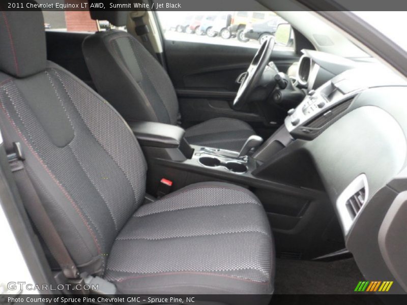 Summit White / Jet Black 2011 Chevrolet Equinox LT AWD