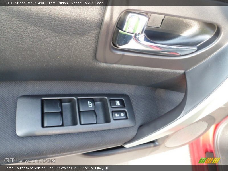 Venom Red / Black 2010 Nissan Rogue AWD Krom Edition