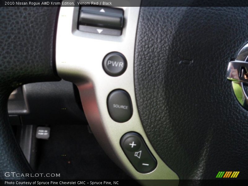 Venom Red / Black 2010 Nissan Rogue AWD Krom Edition