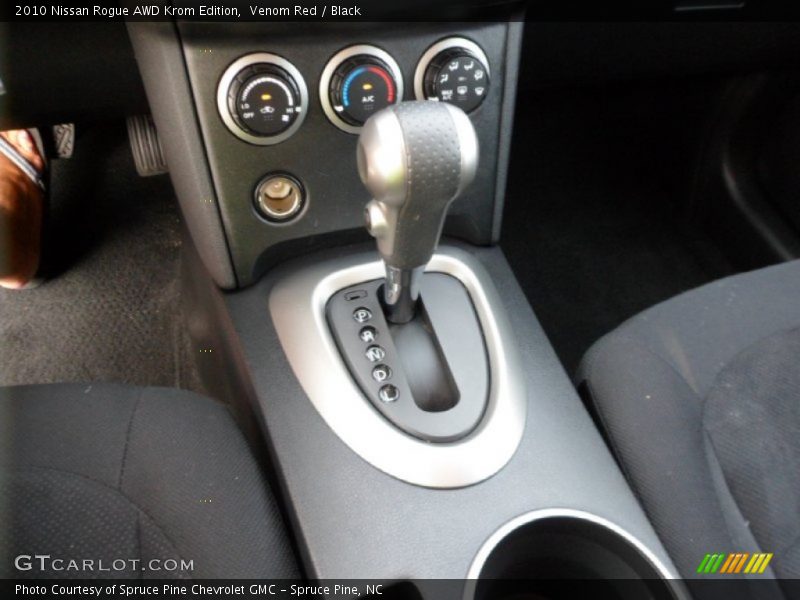  2010 Rogue AWD Krom Edition Xtronic CVT Automatic Shifter