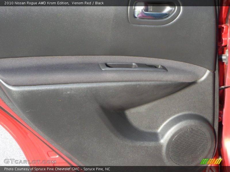 Venom Red / Black 2010 Nissan Rogue AWD Krom Edition