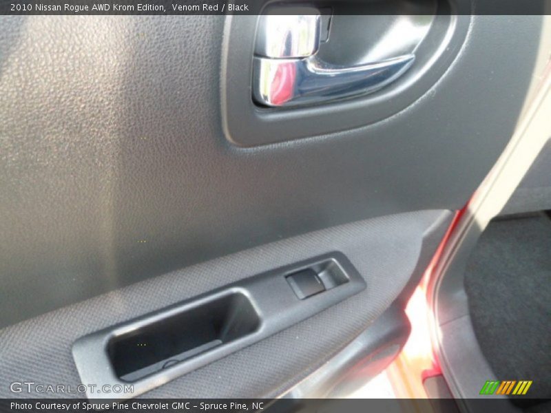 Venom Red / Black 2010 Nissan Rogue AWD Krom Edition