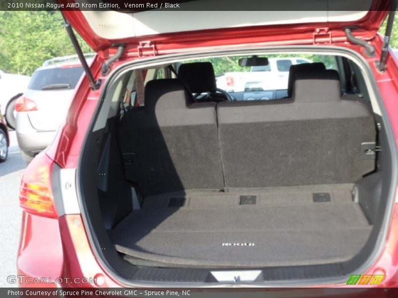 Venom Red / Black 2010 Nissan Rogue AWD Krom Edition