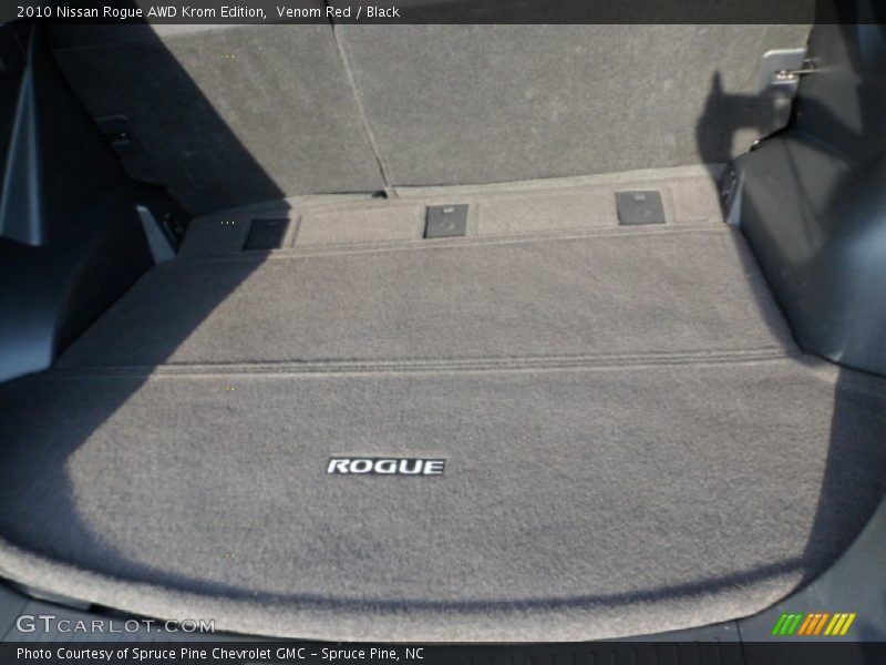 Venom Red / Black 2010 Nissan Rogue AWD Krom Edition