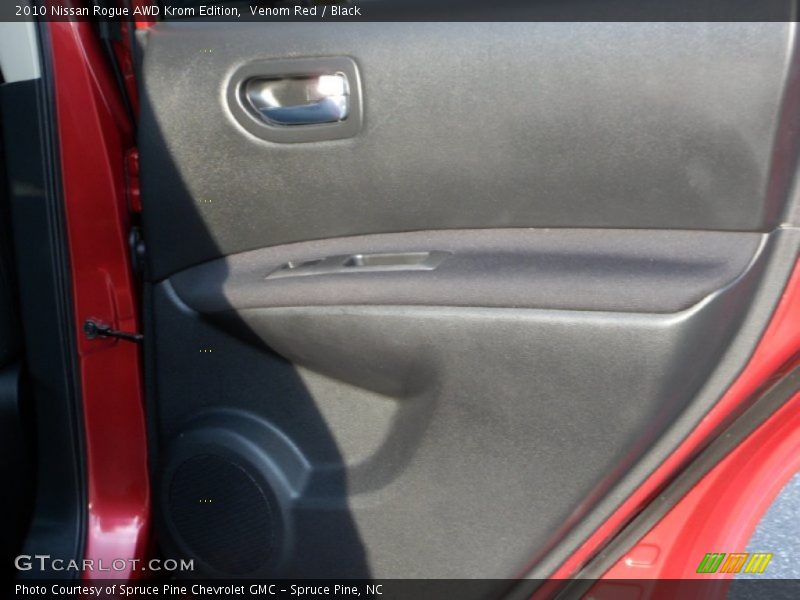 Venom Red / Black 2010 Nissan Rogue AWD Krom Edition