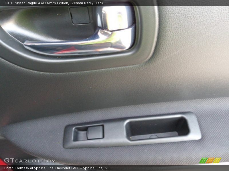 Venom Red / Black 2010 Nissan Rogue AWD Krom Edition