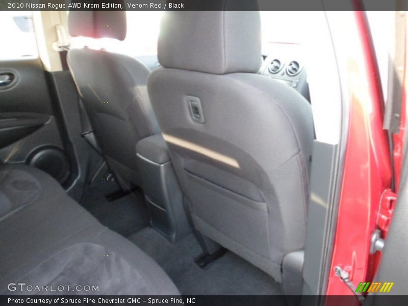 Venom Red / Black 2010 Nissan Rogue AWD Krom Edition