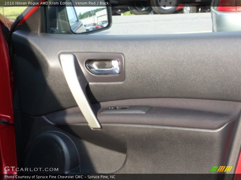 Venom Red / Black 2010 Nissan Rogue AWD Krom Edition