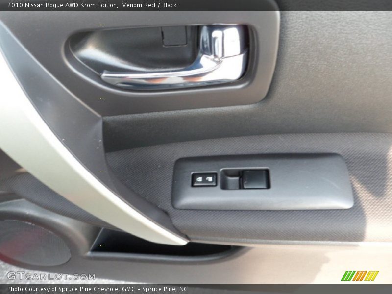 Venom Red / Black 2010 Nissan Rogue AWD Krom Edition
