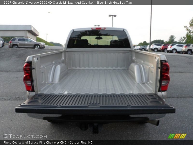 Silver Birch Metallic / Tan 2007 Chevrolet Silverado 2500HD Classic LT Extended Cab 4x4