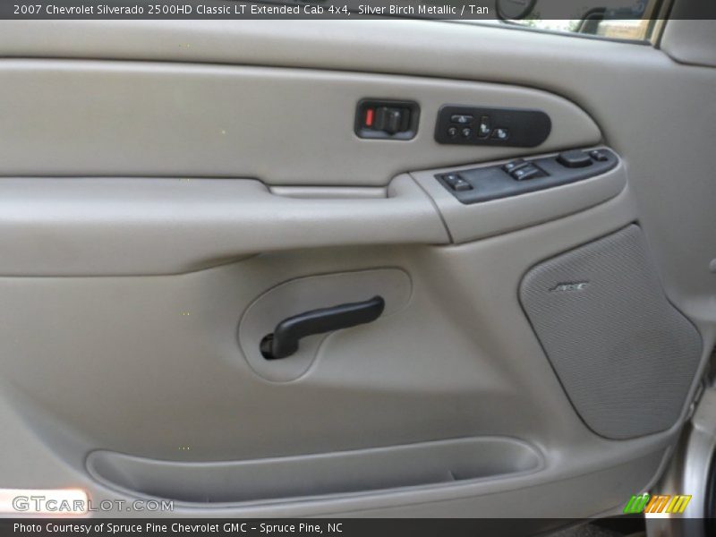 Silver Birch Metallic / Tan 2007 Chevrolet Silverado 2500HD Classic LT Extended Cab 4x4