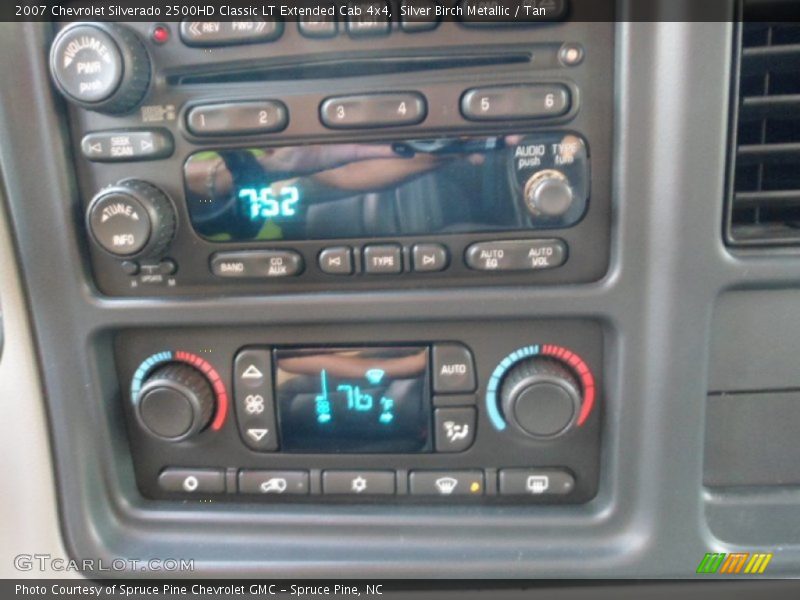 Silver Birch Metallic / Tan 2007 Chevrolet Silverado 2500HD Classic LT Extended Cab 4x4