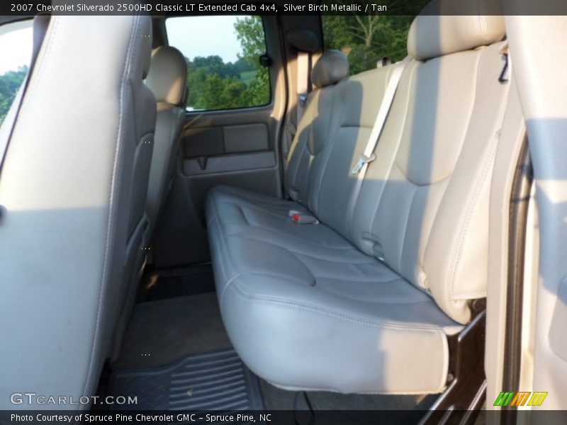 Silver Birch Metallic / Tan 2007 Chevrolet Silverado 2500HD Classic LT Extended Cab 4x4