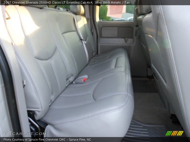 Silver Birch Metallic / Tan 2007 Chevrolet Silverado 2500HD Classic LT Extended Cab 4x4