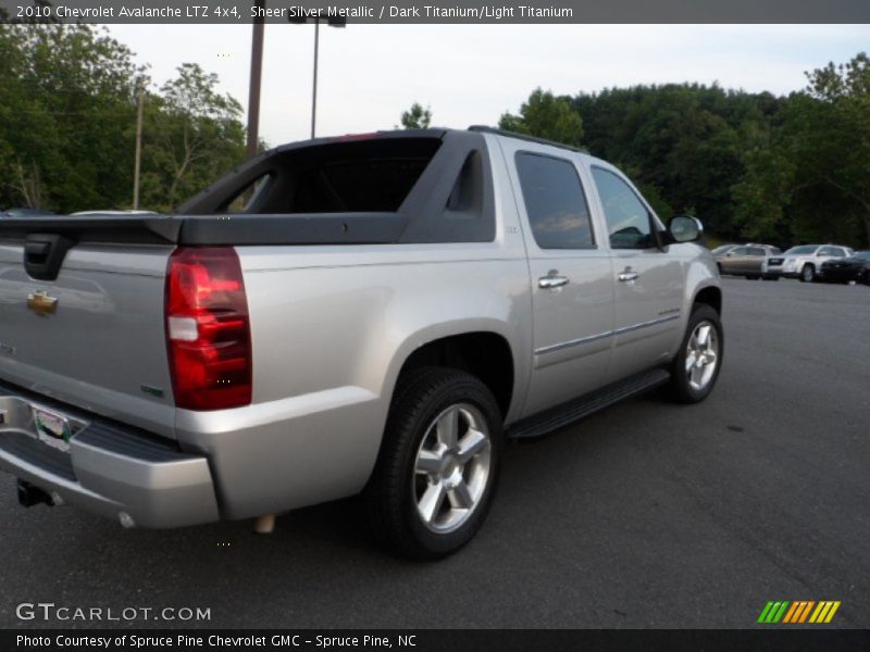 Sheer Silver Metallic / Dark Titanium/Light Titanium 2010 Chevrolet Avalanche LTZ 4x4