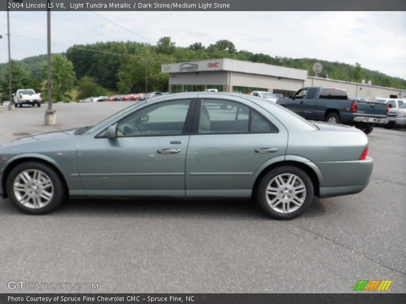 Light Tundra Metallic / Dark Stone/Medium Light Stone 2004 Lincoln LS V8