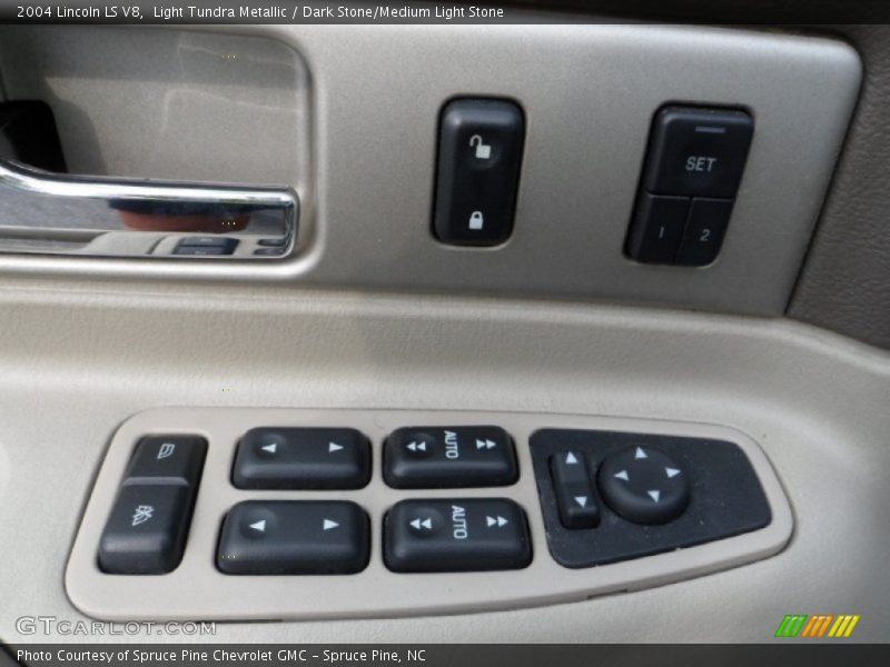 Light Tundra Metallic / Dark Stone/Medium Light Stone 2004 Lincoln LS V8