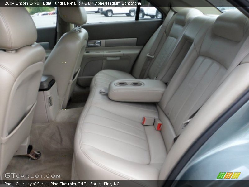 Light Tundra Metallic / Dark Stone/Medium Light Stone 2004 Lincoln LS V8