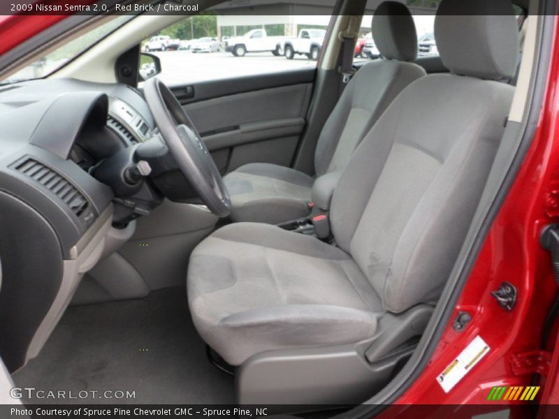 Red Brick / Charcoal 2009 Nissan Sentra 2.0