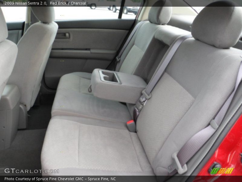 Red Brick / Charcoal 2009 Nissan Sentra 2.0