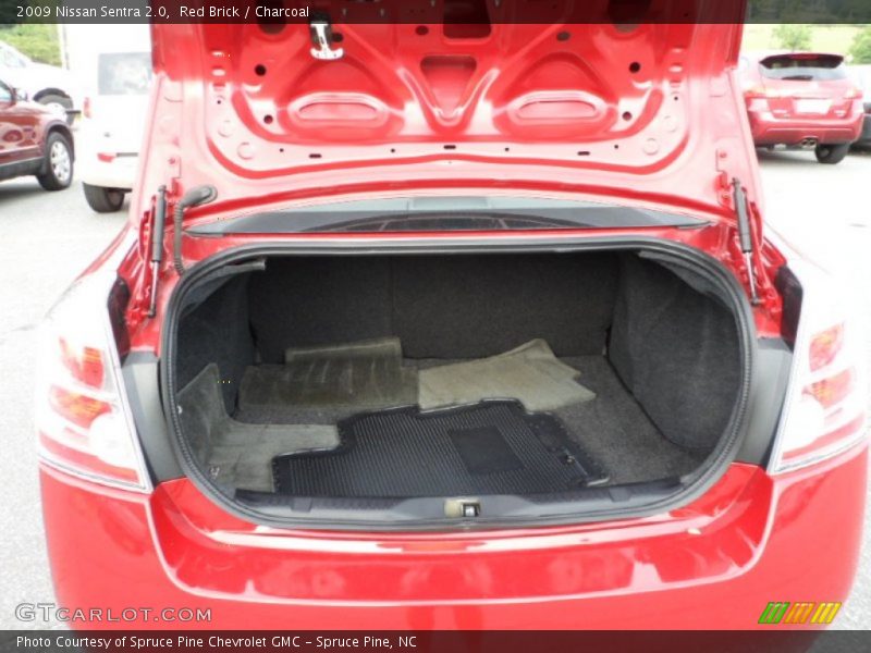 Red Brick / Charcoal 2009 Nissan Sentra 2.0