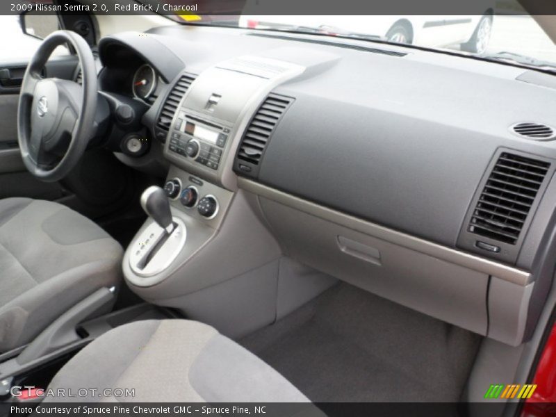 Red Brick / Charcoal 2009 Nissan Sentra 2.0