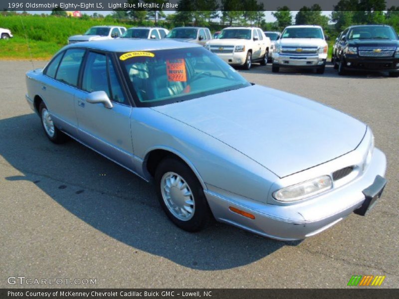 Light Blue Metallic / Blue 1996 Oldsmobile Eighty-Eight LS