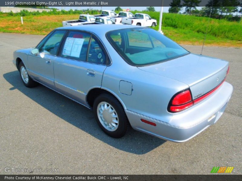 Light Blue Metallic / Blue 1996 Oldsmobile Eighty-Eight LS