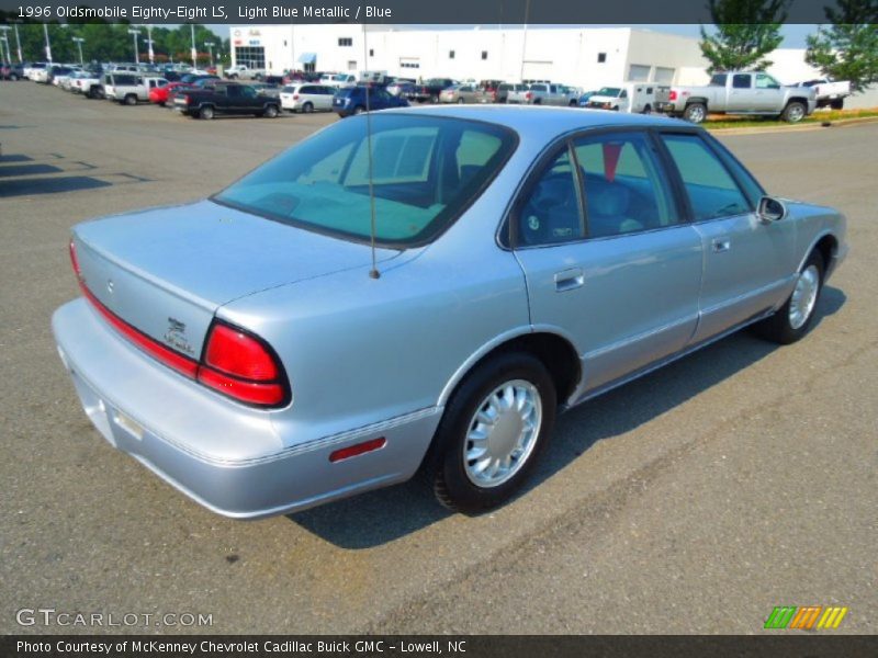 Light Blue Metallic / Blue 1996 Oldsmobile Eighty-Eight LS