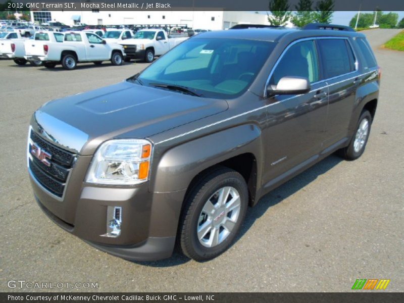 Mocha Steel Metallic / Jet Black 2012 GMC Terrain SLT