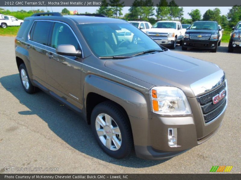 Mocha Steel Metallic / Jet Black 2012 GMC Terrain SLT
