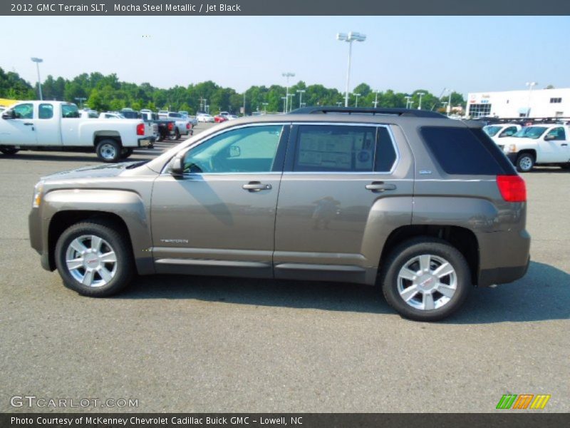 Mocha Steel Metallic / Jet Black 2012 GMC Terrain SLT