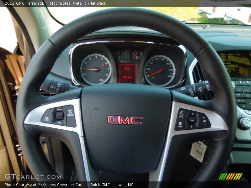 Mocha Steel Metallic / Jet Black 2012 GMC Terrain SLT