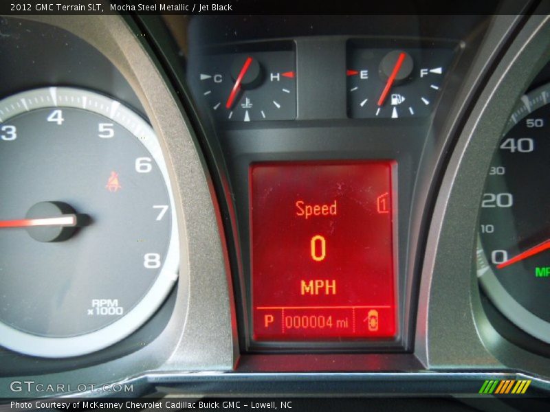 Mocha Steel Metallic / Jet Black 2012 GMC Terrain SLT