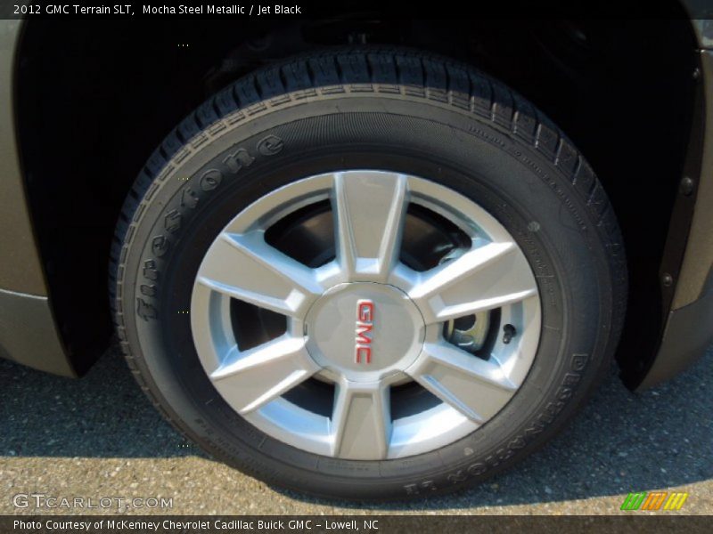 Mocha Steel Metallic / Jet Black 2012 GMC Terrain SLT