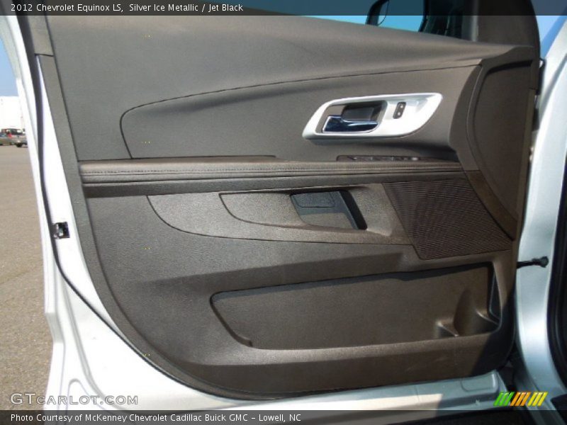 Silver Ice Metallic / Jet Black 2012 Chevrolet Equinox LS