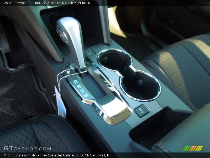 Silver Ice Metallic / Jet Black 2012 Chevrolet Equinox LS