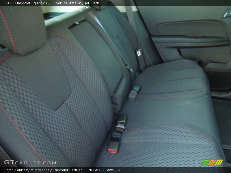 Silver Ice Metallic / Jet Black 2012 Chevrolet Equinox LS